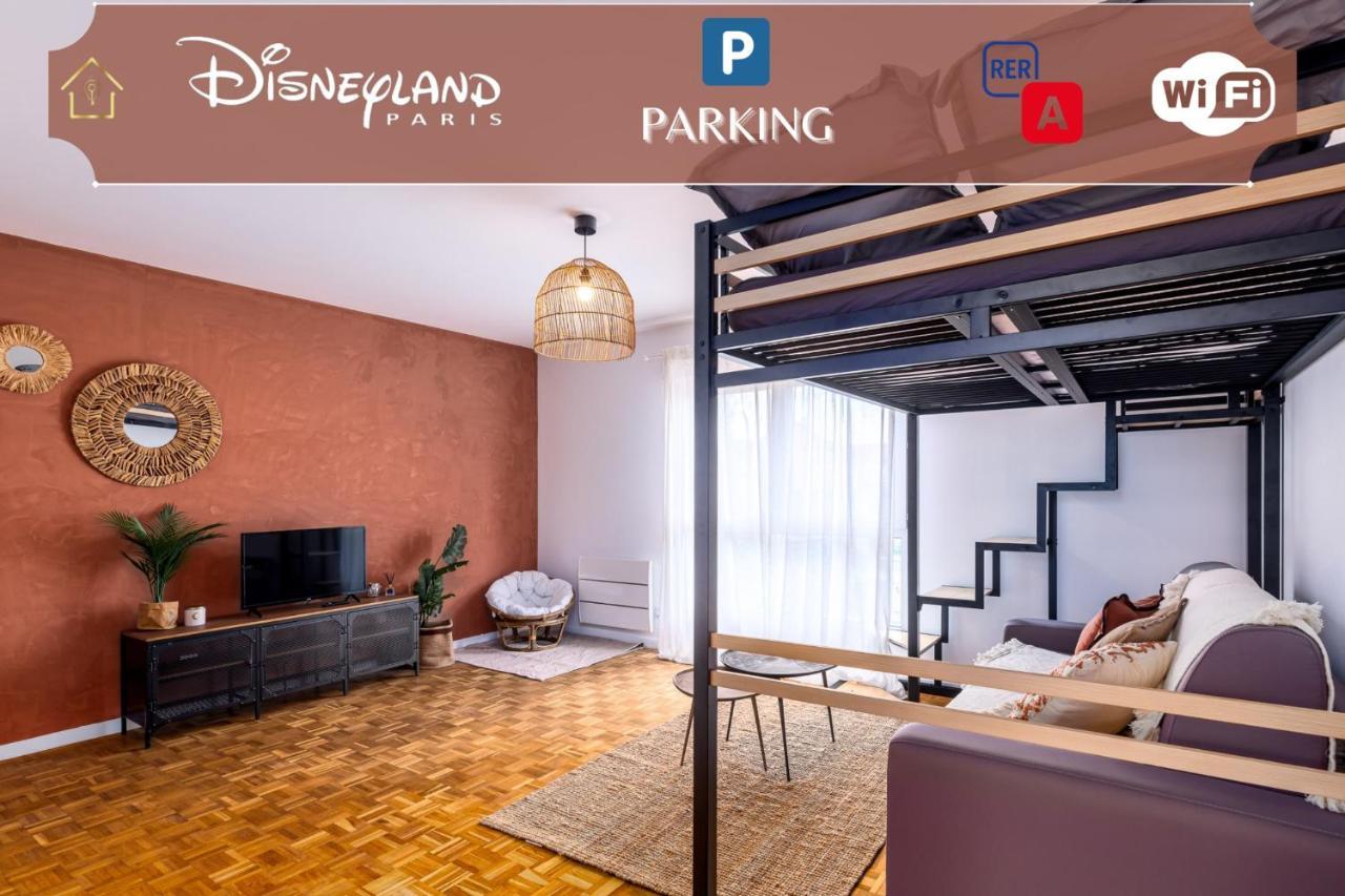 Appart'Hotel Sahara- Next To Disney Montévrain Exterior foto